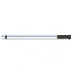 1/4" Dia. - 4" OAL - Diamond CBD - 30° Helix - 0.030 CR- SE EM - 4 FL - Exact Tool & Supply