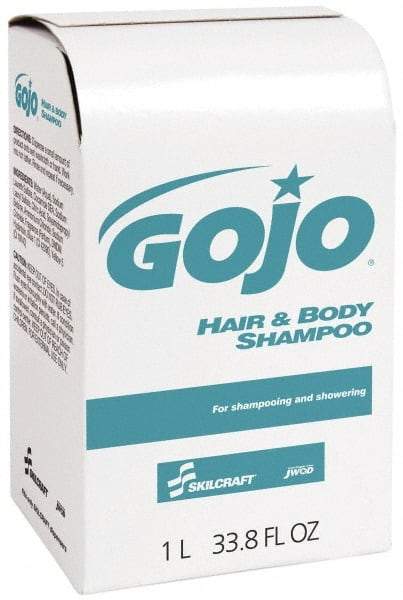Ability One - 1,000 mL Bag-in-Box Refill Pleasant Hair & Body Wash - Pink - Exact Tool & Supply