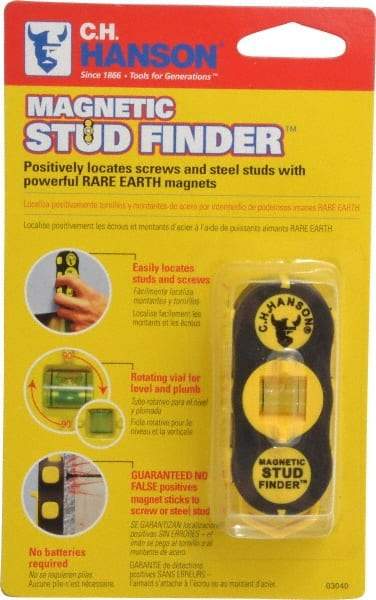 C.H. Hanson - 1" Deep Scan Magnetic Stud Finder - Detects Studs & Joists - Exact Tool & Supply