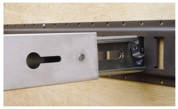 Kinedyne - 84.6 to 95" Long Standard-Duty E-Beam for 96" Trailers - Aluminum, 2,200 Lb Vertical Capacity, 2,000 Lb Horizontal Capacity - Exact Tool & Supply