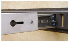 Kinedyne - 84.6 to 95" Long Standard-Duty E-Beam for 96" Trailers - Aluminum, 2,200 Lb Vertical Capacity, 2,000 Lb Horizontal Capacity - Exact Tool & Supply