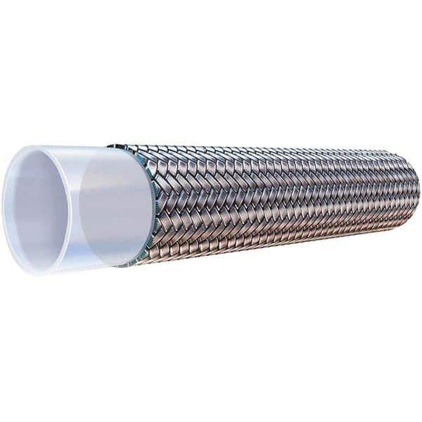 Parker - 5/16" ID x 7/16" OD, 2,500 psi Work Pressure Hydraulic Hose - 4" Radius, PTFE, -100°F to 450°F - Exact Tool & Supply