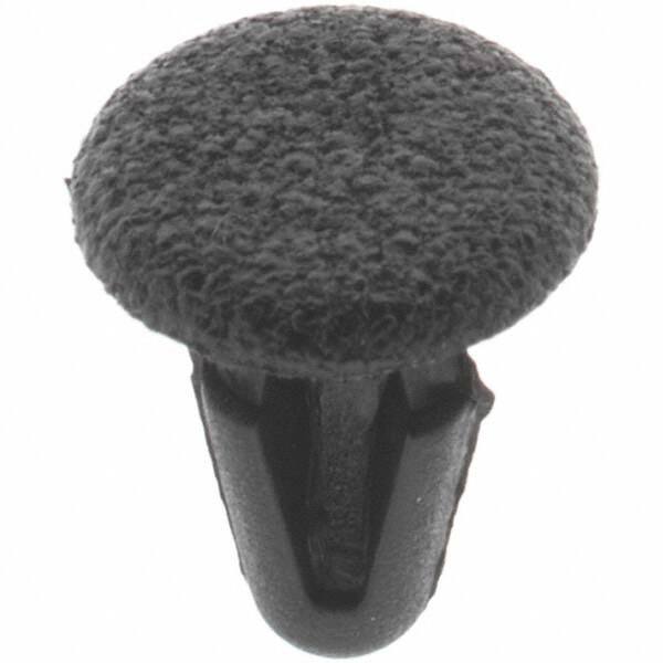Value Collection - 5mm Hole Diam, Nylon Panel Rivet - 13mm Length Under Head, 5mm Material Thickness - Exact Tool & Supply