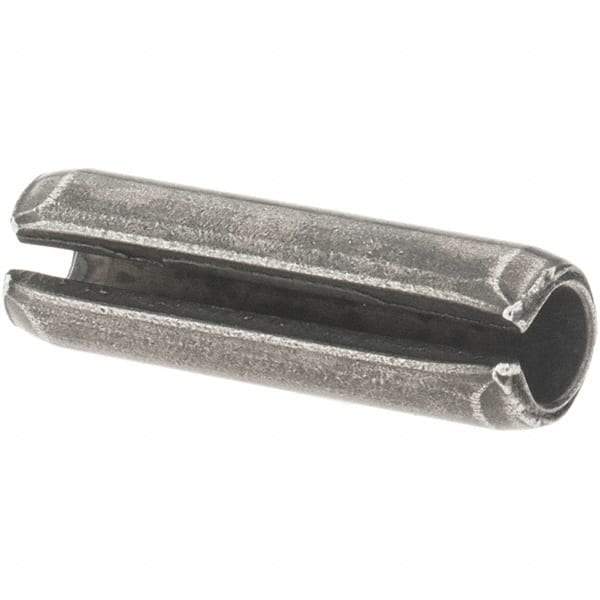 Value Collection - 7/32" Diam x 3/4" Long Slotted Spring Pin - Grade 1070-1090 Alloy Steel, Uncoated - Exact Tool & Supply