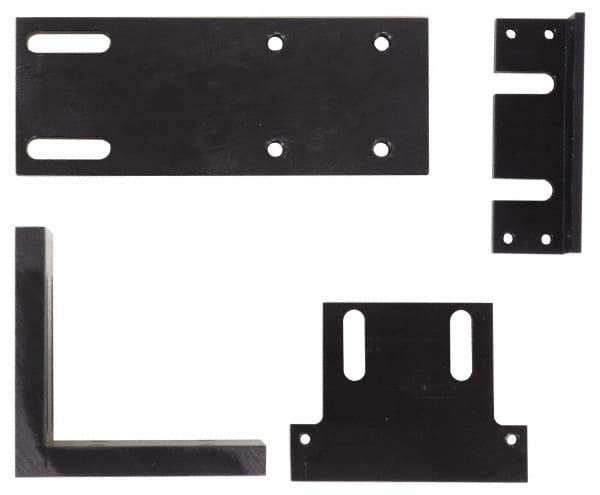 Newall - DRO Bracket Kit - Lathe Mounting, Horizontal or Vertical Mounting Orientation, Use with NMS300 DRO, NMS800 DRO, Microsyn/Microsyn Encoder - Exact Tool & Supply