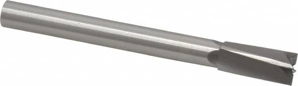 Made in USA - 7/16" Diam, 3/8" Shank, Diam, 4 Flutes, Straight Shank, Interchangeable Pilot Counterbore - Exact Tool & Supply
