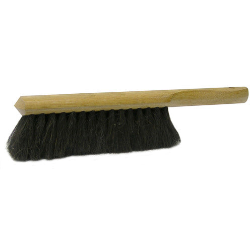 8″ Counter Duster, Black Horsehair and Fiber Mix, Fine Brushing - Exact Tool & Supply