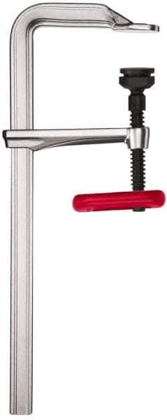 Bessey - 5-1/2" Deep Throat, 16" Max Capacity, Standard Sliding Arm Clamp - 2,800 Lb Clamping Pressure, 0.775" Spindle Diam - Exact Tool & Supply