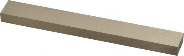 Cleveland - T15 Cobalt Rectangular Tool Bit Blank - 1/4" Wide x 1/2" High x 4" OAL, 2 Beveled Ends, 10° Bevel Angle, Ground - Exact Tool & Supply