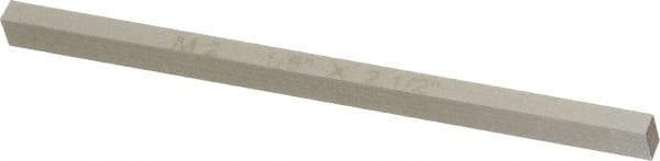Cleveland - M2 High Speed Steel Square Tool Bit Blank - 1/8" Wide x 1/8" High x 2-1/2" OAL, 2 Beveled Ends, 10° Bevel Angle, Ground - Exact Tool & Supply