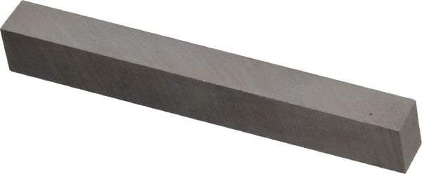 Cleveland - M2 High Speed Steel Square Tool Bit Blank - 5/16" Wide x 5/16" High x 2-1/2" OAL, 2 Beveled Ends, 10° Bevel Angle, Ground - Exact Tool & Supply