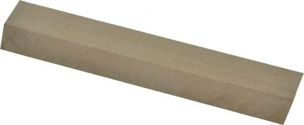 Cleveland - M42 Cobalt Square Tool Bit Blank - 1/2" Wide x 1/2" High x 4" OAL, 2 Beveled Ends, 10° Bevel Angle, Ground - Exact Tool & Supply