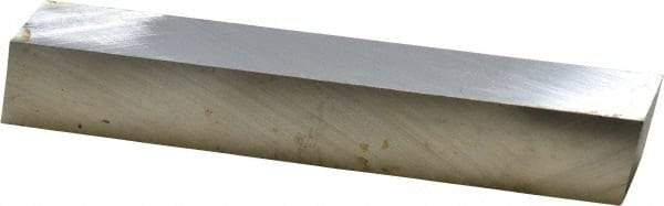 Cleveland - M42 Cobalt Square Tool Bit Blank - 3/4" Wide x 3/4" High x 5" OAL, 2 Beveled Ends, 10° Bevel Angle, Ground - Exact Tool & Supply