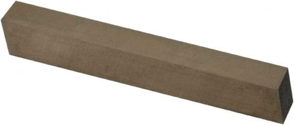 Cleveland - M42 Cobalt Square Tool Bit Blank - 5/8" Wide x 5/8" High x 4-1/2" OAL, 2 Beveled Ends, 10° Bevel Angle, Ground - Exact Tool & Supply