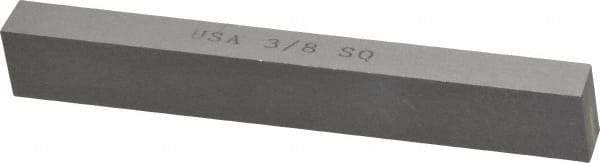 Cleveland - T15 Cobalt Square Tool Bit Blank - 3/8" Wide x 3/8" High x 3" OAL, 2 Beveled Ends, 10° Bevel Angle, Ground - Exact Tool & Supply