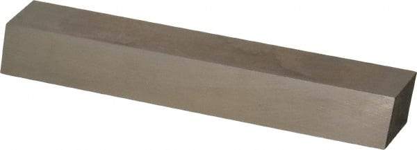 Cleveland - T15 Cobalt Square Tool Bit Blank - 5/8" Wide x 5/8" High x 4-1/2" OAL, 2 Beveled Ends, 10° Bevel Angle, Ground - Exact Tool & Supply
