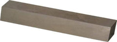 Cleveland - T15 Cobalt Square Tool Bit Blank - 5/8" Wide x 5/8" High x 4-1/2" OAL, 2 Beveled Ends, 10° Bevel Angle, Ground - Exact Tool & Supply