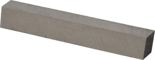 Cleveland - M2 High Speed Steel Rectangular Tool Bit Blank - 1/4" Wide x 3/8" High x 2-1/2" OAL, 2 Beveled Ends, 10° Bevel Angle, Ground - Exact Tool & Supply