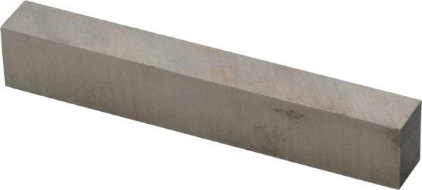 Cleveland - M42 Cobalt Rectangular Tool Bit Blank - 3/8" Wide x 1/2" High x 3" OAL, 2 Beveled Ends, 10° Bevel Angle, Ground - Exact Tool & Supply