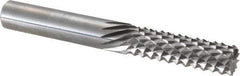 Accupro - 5/16" Diam, 1" LOC, Burr End, Solid Carbide Diamond Pattern Router Bit - Right Hand Cut, 2-1/2" OAL, 5/16" Shank Diam, Use on Fiberglass - Exact Tool & Supply