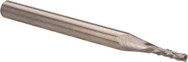 Accupro - 1/16" Diam, 3/16" LOC, End Mill End, Solid Carbide Diamond Pattern Router Bit - Right Hand Cut, 1-1/2" OAL, 1/8" Shank Diam, Use on Fiberglass - Exact Tool & Supply