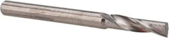 Accupro - 1/8" Cutting Diam x 1/2" Length of Cut, 1 Flute, Upcut Spiral Router Bit - Uncoated, Right Hand Cut, Solid Carbide, 1-1/2" OAL x 1/8" Shank Diam, Single Edge, 22° Helix Angle - Exact Tool & Supply