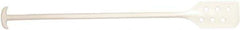 Remco - White Polypropylene Mixing Paddle with Holes - 52" Overall Length - Exact Tool & Supply