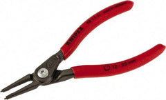 Rotor Clip - DHO Internal Retaining Ring Pliers - 5-1/2" OAL - Exact Tool & Supply