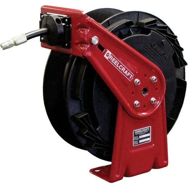Reelcraft - Hose Reels Style: Spring Retractable Hose Length (Feet): 25 - Exact Tool & Supply