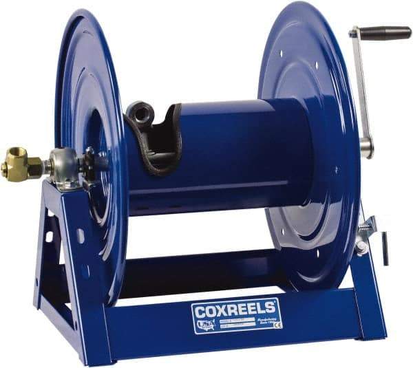 CoxReels - 100' Manual Hose Reel - 3,000 psi, Hose Not Included - Exact Tool & Supply