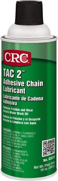CRC - 16 oz Aerosol Adhesive Chain & Cable Lubricant - Blue, 350°F - Exact Tool & Supply