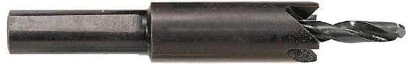 Michigan Drill - 1-1/8" Diam, Hole Saw - High Speed Steel Saw, Toothed Edge - Exact Tool & Supply