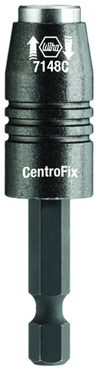 1/4" Bit Holder for Drills - CentroFix Quick Release Countersinks and Power Bits - Exact Tool & Supply