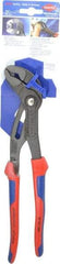 Knipex - 2-3/4" Max Capacity, 12" OAL, 30 Position Water Pump Pliers - Self Gripping Jaw, Ergo Dual Component Handles - Exact Tool & Supply