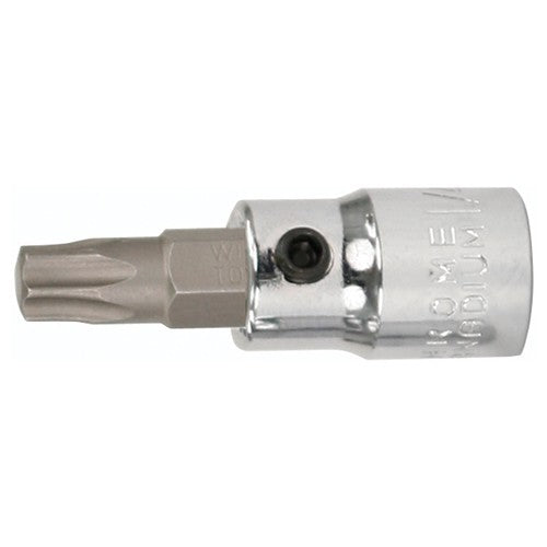 TorxPlus Bit Socket 1/4″ Square Drive with 1/4″ Replaceable Hex Bit IP10 × 38 mm Overall Length