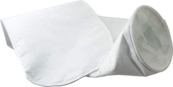 Pentair - 25 Micron, Size 2, 110 GPM Max Flow, High Efficiency Bag Filter - 7 Inch Diameter, 32 Inch Long, 4.4 Sq. Ft. - Exact Tool & Supply