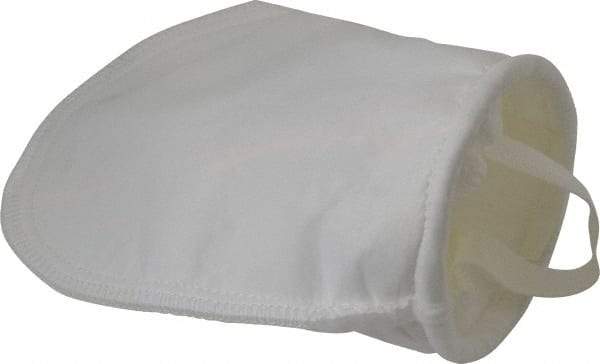 Pentair - 25 Micron, Size 3, 10 GPM Max Flow, High Efficiency Bag Filter - 4.1 Inch Diameter, 8 Inch Long, 1/2 Sq. Ft. - Exact Tool & Supply