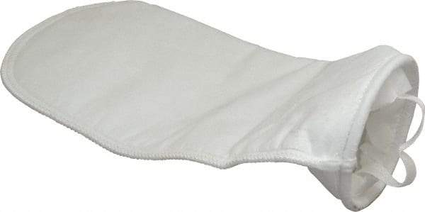 Pentair - 25 Micron, Size 4, 20 GPM Max Flow, High Efficiency Bag Filter - 4.1 Inch Diameter, 14 Inch Long, 1 Sq. Ft. - Exact Tool & Supply
