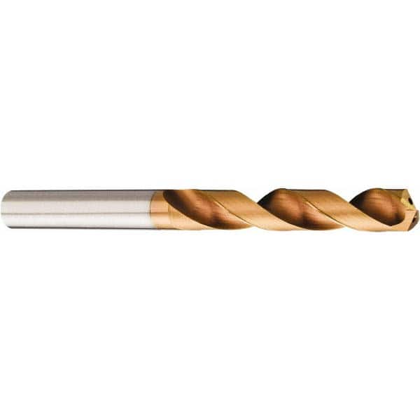Sandvik Coromant - 10.45mm 140° Solid Carbide Jobber Drill - Exact Tool & Supply