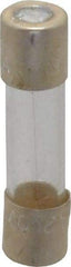 Cooper Bussmann - 250 VAC, 32 VDC, 0.3 Amp, Fast-Acting Miniature Glass Fuse - 20mm OAL, 10 at 125 V kA Rating, 5mm Diam - Exact Tool & Supply