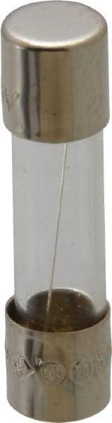 Cooper Bussmann - 125 VAC, 32 VDC, 4 Amp, Fast-Acting Miniature Glass Fuse - 20mm OAL, 10 at AC kA Rating, 5mm Diam - Exact Tool & Supply
