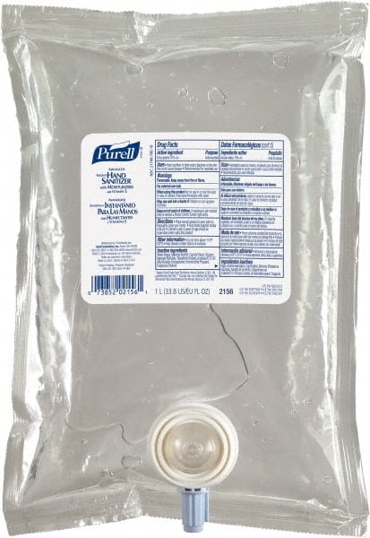 PURELL - 1,000 mL Dispenser Refill Gel Hand Sanitizer - Exact Tool & Supply