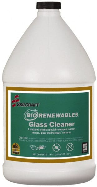 Ability One - Glass Cleaners; Container Type: Bottle ; Container Size: 1 Gal. - Exact Tool & Supply