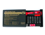 39 Piece - Security Bits Collector Set With ClicFix Bit Holder Security Bits - Exact Tool & Supply
