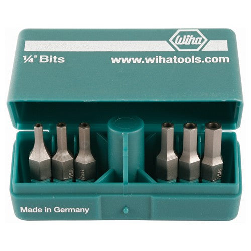 Security Hex Bit PokitPak Inch Set Includes: 3/32, 7/64, 1/8, 9/64, 5/32, 3/16 - Exact Tool & Supply