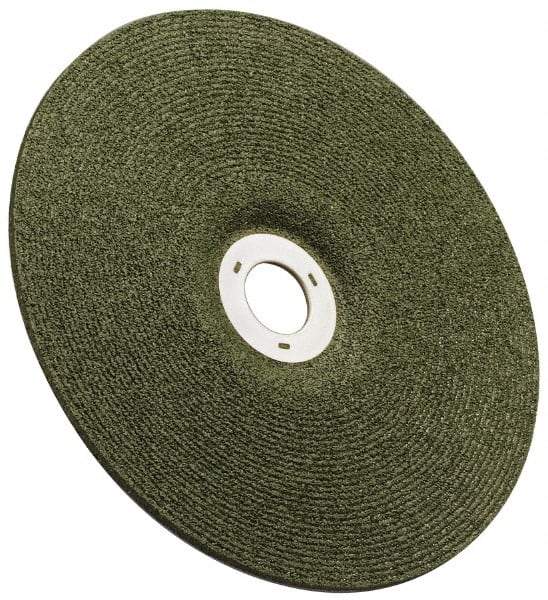 3M - 36 Grit, 4-1/2" Wheel Diam, 1/8" Wheel Thickness, Type 27 Depressed Center Wheel - Ceramic, 13,300 Max RPM, Compatible with Angle Grinder - Exact Tool & Supply