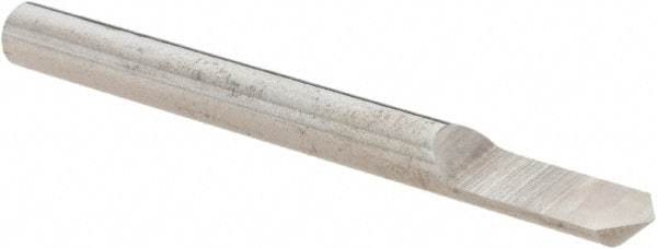 Value Collection - 1/8" Shank Diam, 1-1/2" OAL, 1/8" Cut Diam, Engraving Cutter - 0.058" LOC, Uncoated - Exact Tool & Supply