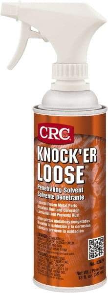 CRC - 13 oz Trigger Spray Can Nondrying Film Penetrant/Lubricant - Reddish, Food Grade - Exact Tool & Supply