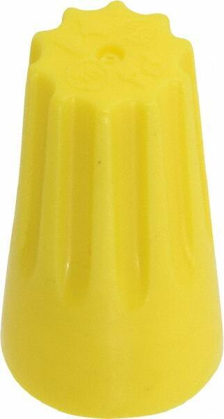 3M - 3, 20 to 2, 12 AWG, 600 Volt, Fire Resistant, Standard Twist on Wire Connector - Yellow, 221°F - Exact Tool & Supply