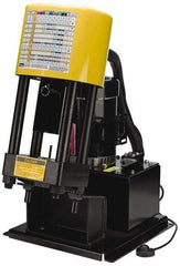 Parker - 3/16 to 1-1/4" Cut Diam, 60 Ton Bench Mount Hose Crimper - 15 sec Cycle, 19" Wide x 28" High x 24" Deep - Exact Tool & Supply